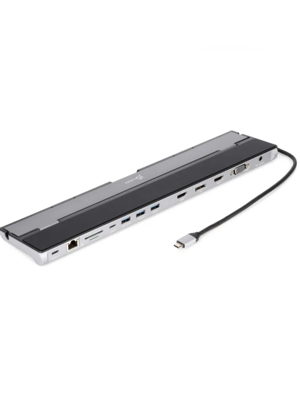 J5Create JCD543 USB-C Triple Display Docking Station Like New